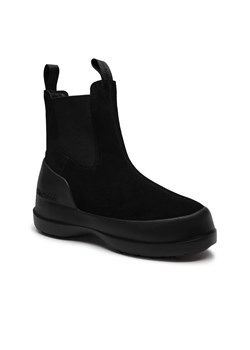 Moon Boot Skórzane sztyblety LUNA ze sklepu Gomez Fashion Store w kategorii Botki - zdjęcie 184961267
