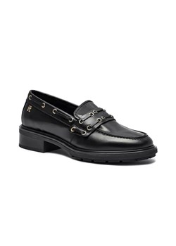 Tommy Hilfiger Skórzane loafersy Nautical Eyelets Leather ze sklepu Gomez Fashion Store w kategorii Półbuty damskie - zdjęcie 184961429