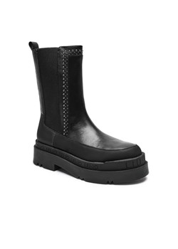 Liu Jo Botki LOVE 54 | z dodatkiem skóry ze sklepu Gomez Fashion Store w kategorii Botki - zdjęcie 184961445