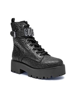Guess Botki VAIRES | z dodatkiem skóry ze sklepu Gomez Fashion Store w kategorii Workery damskie - zdjęcie 184961618