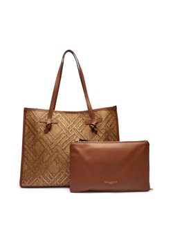 GIANNI CHIARINI Shopperka + saszetka MARCELLA | z dodatkiem skóry ze sklepu Gomez Fashion Store w kategorii Torby Shopper bag - zdjęcie 184961757