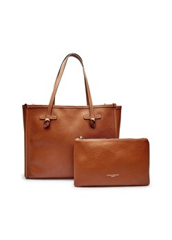 GIANNI CHIARINI Skórzana shopperka + saszetka Marcella ze sklepu Gomez Fashion Store w kategorii Torby Shopper bag - zdjęcie 184961778
