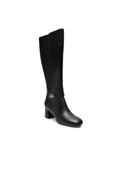 Liu Jo Skórzane kozaki na słupku BABI 04 ze sklepu Gomez Fashion Store w kategorii Kozaki damskie - zdjęcie 184962026
