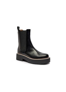 BOSS BLACK Skórzane sztyblety Rebby_Chbootie_Cbb ze sklepu Gomez Fashion Store w kategorii Botki - zdjęcie 184962035