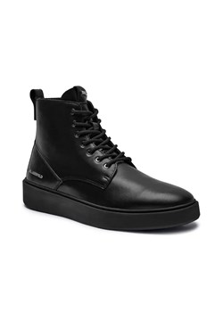 Karl Lagerfeld Skórzane sneakersy FLINT ze sklepu Gomez Fashion Store w kategorii Buty sportowe męskie - zdjęcie 184962136
