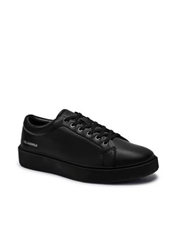 Karl Lagerfeld Skórzane sneakersy FLINT ze sklepu Gomez Fashion Store w kategorii Buty sportowe męskie - zdjęcie 184962158