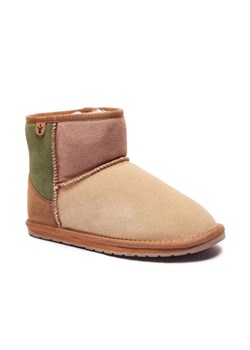 EMU Australia Skórzane śniegowce Wallaby Mini Patchwork | z dodatkiem wełny ze sklepu Gomez Fashion Store w kategorii Buty zimowe dziecięce - zdjęcie 184962185