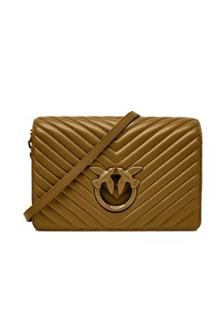 Pinko Skórzana torebka na ramię LOVE CLICK CLASSIC ze sklepu Gomez Fashion Store w kategorii Listonoszki - zdjęcie 184962226