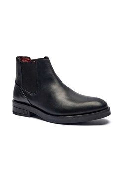 Tommy Hilfiger Skórzane sztyblety CHELSEA ze sklepu Gomez Fashion Store w kategorii Buty zimowe męskie - zdjęcie 184962368