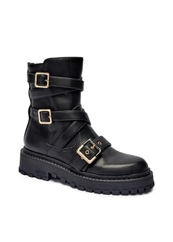 Liu Jo Skórzane botki RUMI 18 ze sklepu Gomez Fashion Store w kategorii Botki - zdjęcie 184962377