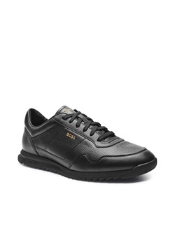 BOSS BLACK Skórzane sneakersy Zayn_Lowp_lttb ze sklepu Gomez Fashion Store w kategorii Buty sportowe męskie - zdjęcie 184962436