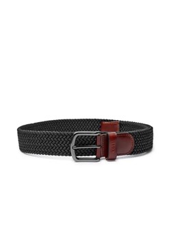 BOSS BLACK Pasek Sash-Wn-Tx_Sz35 | z dodatkiem skóry ze sklepu Gomez Fashion Store w kategorii Paski męskie - zdjęcie 184962636