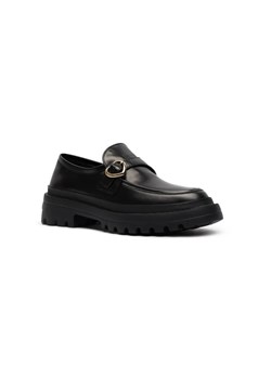 Love Moschino Skórzane loafersy ze sklepu Gomez Fashion Store w kategorii Półbuty damskie - zdjęcie 184962685