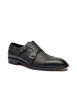BOSS BLACK Skórzane monki Derrek_Monk_grctly ze sklepu Gomez Fashion Store w kategorii Półbuty męskie - zdjęcie 184962836