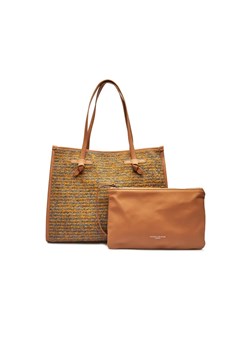 GIANNI CHIARINI Shopperka + saszetka MARCELLA | z dodatkiem skóry ze sklepu Gomez Fashion Store w kategorii Torby Shopper bag - zdjęcie 184962956