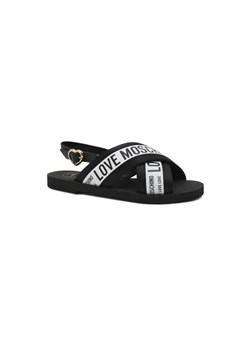 Love Moschino Sandały | z dodatkiem skóry ze sklepu Gomez Fashion Store w kategorii Sandały damskie - zdjęcie 184963157
