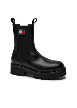 Tommy Jeans Skórzane botki URBAN CHELSEA ze sklepu Gomez Fashion Store w kategorii Botki - zdjęcie 184963299