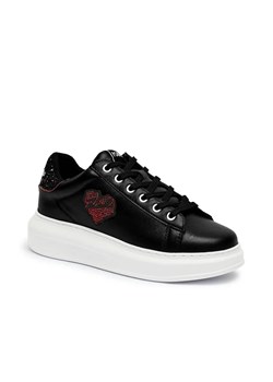 Karl Lagerfeld Skórzane sneakersy KAPRI Heart Of Karl ze sklepu Gomez Fashion Store w kategorii Buty sportowe damskie - zdjęcie 184963436