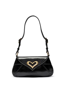 Pinko Skórzana torebka na ramię 520 SHOULDER CLASSIC ze sklepu Gomez Fashion Store w kategorii Listonoszki - zdjęcie 184963478