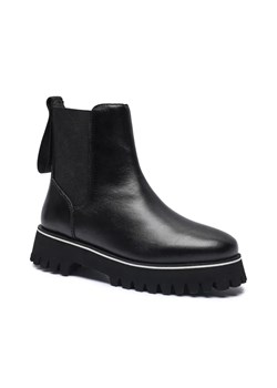 Patrizia Pepe Skórzane sztyblety ze sklepu Gomez Fashion Store w kategorii Buty zimowe męskie - zdjęcie 184963527