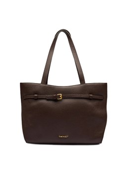 TWINSET Skórzana shopperka ze sklepu Gomez Fashion Store w kategorii Torby Shopper bag - zdjęcie 184963677