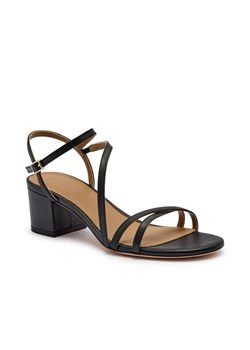 BOSS BLACK Skórzane sandały na słupku Emberlyn_San50_VC ze sklepu Gomez Fashion Store w kategorii Sandały damskie - zdjęcie 184963705