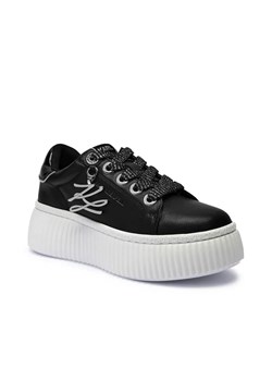 Karl Lagerfeld Skórzane sneakersy KREEPER LO ze sklepu Gomez Fashion Store w kategorii Buty sportowe damskie - zdjęcie 184963746