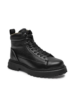 Tommy Jeans Skórzane buty wysokie TJM Warm Lining Boot ze sklepu Gomez Fashion Store w kategorii Buty zimowe męskie - zdjęcie 184963846