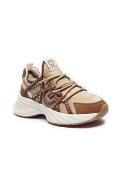 Pinko Sneakersy ARIEL 16 | z dodatkiem skóry ze sklepu Gomez Fashion Store w kategorii Buty sportowe damskie - zdjęcie 184963937