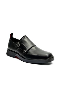 HUGO Skórzane monki Iker ze sklepu Gomez Fashion Store w kategorii Półbuty męskie - zdjęcie 184963997