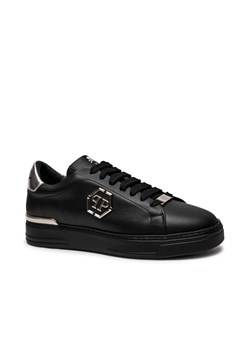 Philipp Plein Skórzane sneakersy Hexagon ze sklepu Gomez Fashion Store w kategorii Buty sportowe męskie - zdjęcie 184964035