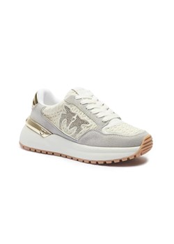 Pinko Sneakersy GEM 07 | z dodatkiem skóry ze sklepu Gomez Fashion Store w kategorii Buty sportowe damskie - zdjęcie 184964085