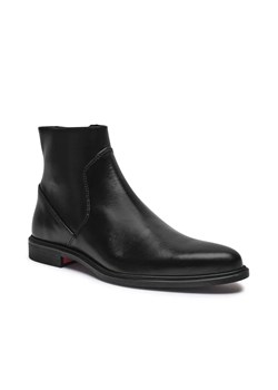 HUGO Skórzane buty wysokie Kerr ze sklepu Gomez Fashion Store w kategorii Buty zimowe męskie - zdjęcie 184964127