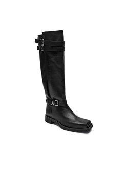 Patrizia Pepe Skórzane oficerki ze sklepu Gomez Fashion Store w kategorii Kozaki damskie - zdjęcie 184964136
