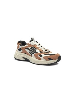BOSS BLACK Sneakersy Levitt_Runn_BB | z dodatkiem skóry ze sklepu Gomez Fashion Store w kategorii Buty sportowe męskie - zdjęcie 184964165