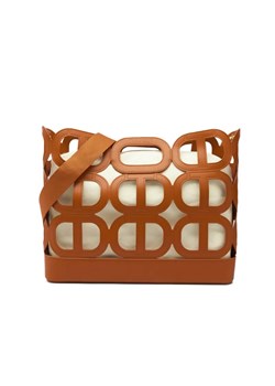 TWINSET Shopperka + saszetka Lila ze sklepu Gomez Fashion Store w kategorii Torby Shopper bag - zdjęcie 184964347