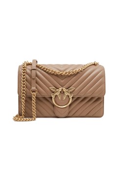 Pinko Skórzana torebka na ramię LOVE ONE CLASSIC ze sklepu Gomez Fashion Store w kategorii Listonoszki - zdjęcie 184964419