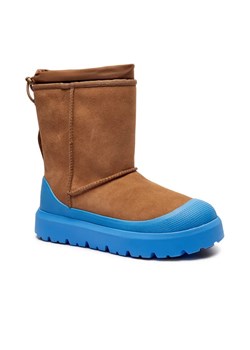 UGG Skórzane śniegowce CLASSIC SHORT WEATHER HYBRID ze sklepu Gomez Fashion Store w kategorii Buty zimowe męskie - zdjęcie 184964425