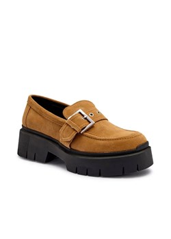 HUGO Skórzane loafersy Kris ze sklepu Gomez Fashion Store w kategorii Półbuty damskie - zdjęcie 184964617