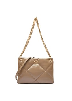 TORY BURCH Skórzana torebka na ramię Kira Diamond ze sklepu Gomez Fashion Store w kategorii Listonoszki - zdjęcie 184964649