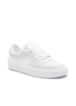 Calvin Klein Sneakersy Vulc Lace Up | z dodatkiem skóry ze sklepu Gomez Fashion Store w kategorii Buty sportowe damskie - zdjęcie 184964698