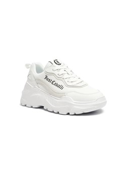 Just Cavalli Sneakersy Fondo Casper | z dodatkiem skóry ze sklepu Gomez Fashion Store w kategorii Buty sportowe damskie - zdjęcie 184964766