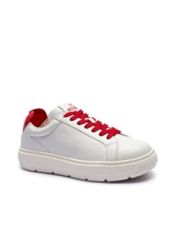Love Moschino Skórzane sneakersy BOLD40 ze sklepu Gomez Fashion Store w kategorii Buty sportowe damskie - zdjęcie 184964865
