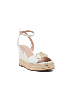 Liu Jo Skórzane koturny KAREN 01 ze sklepu Gomez Fashion Store w kategorii Espadryle damskie - zdjęcie 184964867