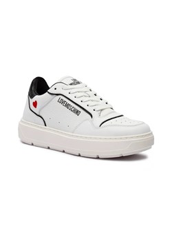 Love Moschino Skórzane sneakersy ze sklepu Gomez Fashion Store w kategorii Buty sportowe damskie - zdjęcie 184964888