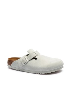 Birkenstock Skórzane mule Boston SFB | narrow fit soft footbed ze sklepu Gomez Fashion Store w kategorii Klapki damskie - zdjęcie 184965009