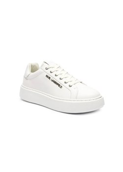 Karl Lagerfeld Skórzane sneakersy MAXI KUP ze sklepu Gomez Fashion Store w kategorii Buty sportowe damskie - zdjęcie 184965057