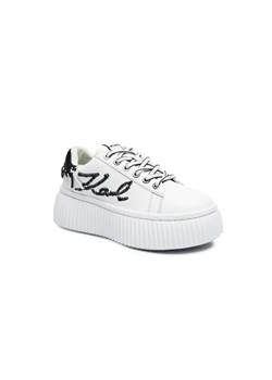 Karl Lagerfeld Skórzane sneakersy KREEPER ze sklepu Gomez Fashion Store w kategorii Buty sportowe damskie - zdjęcie 184965069