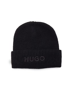 HUGO Czapka Social | z dodatkiem wełny i kaszmiru ze sklepu Gomez Fashion Store w kategorii Czapki zimowe damskie - zdjęcie 184965258