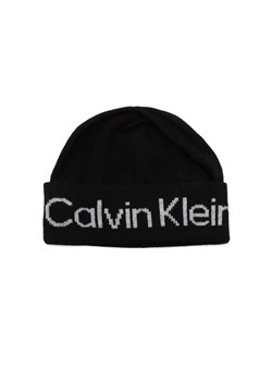 Calvin Klein Czapka | z dodatkiem wełny i kaszmiru ze sklepu Gomez Fashion Store w kategorii Czapki zimowe damskie - zdjęcie 184965538